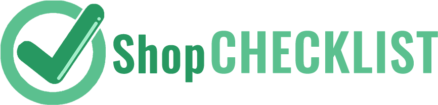 Shop Checklist